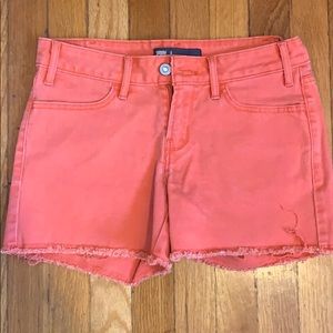 Levi’s orange shorts